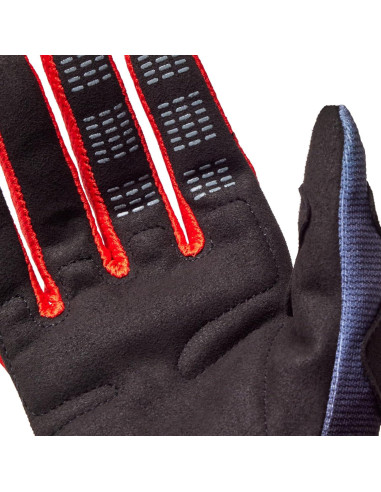 Guante Juvenil Fox Racing 180 Interfere Gris/Rojo