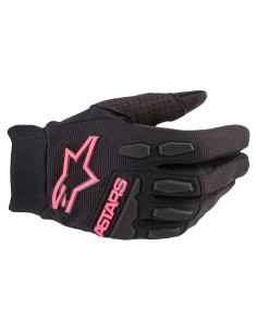 Guantes de motocross Alpinestars Stella Full Bore XL Negro/Rosa