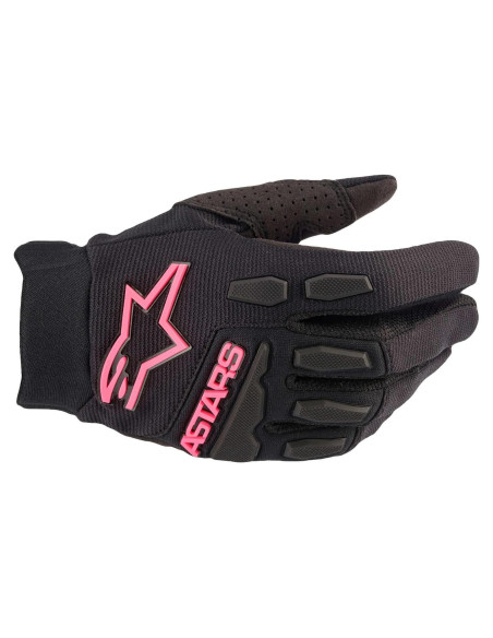 Guantes de motocross Alpinestars Stella Full Bore XL Negro/Rosa