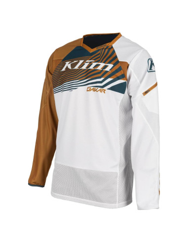 Jersey Off-Road para Hombre KLIM Dakar Marrón Dorado T. Pequeño