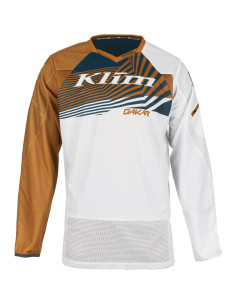 Jersey Off-Road para Hombre KLIM Dakar Marrón Dorado T. Pequeño 2