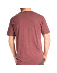 Camiseta de Manga Corta KLIM Tri-Blend Hombre Rojo Fuego 2