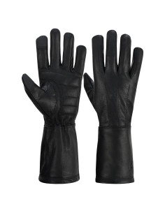 Guantes de cuero extra largos para hombres Hugger - X-Large