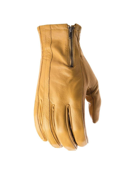 Guantes de moto Highway 21 Recoil Beige 2XL Cuero