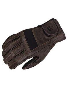 Guante de motocicleta de cuero Highway 21 Jab 3XL ventilado