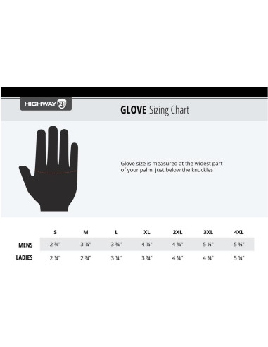 Guantes de moto Highway 21 Recoil Beige 2XL Cuero