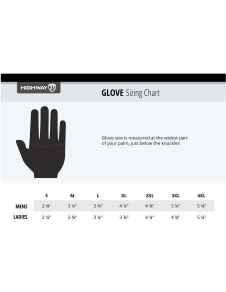 Guantes de moto Highway 21 Recoil Beige 2XL Cuero