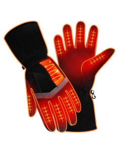 Guantes Calentados Rabbitroom USB Impermeables Talla M