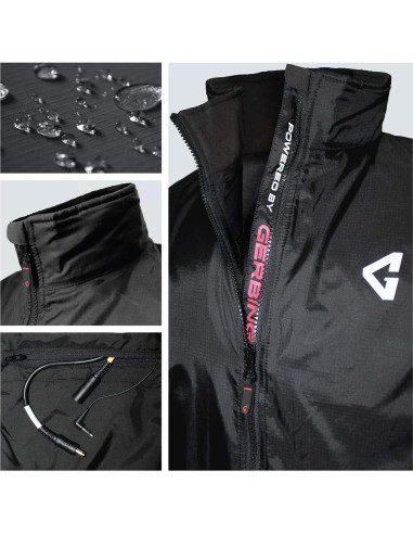 Forro Térmico de Chaqueta Gerbing 12V - 7 Zonas de Calor M/L