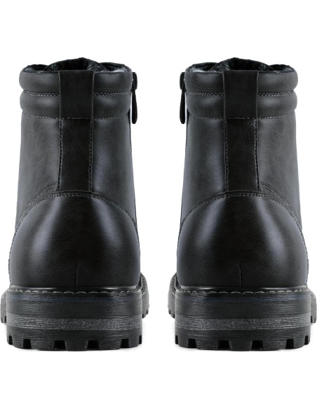 Botín de Motocicleta Bruno Marc para Hombre - Negro 45.5