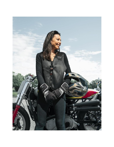 Chaleco Térmico Eléctrico KEMIMOTO para Mujeres, 8 Zonas Calentadoras