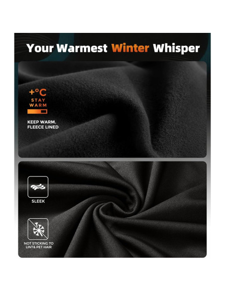 Conjunto Térmico de Ropa Interior para Hombre CL - Mediano, Negro