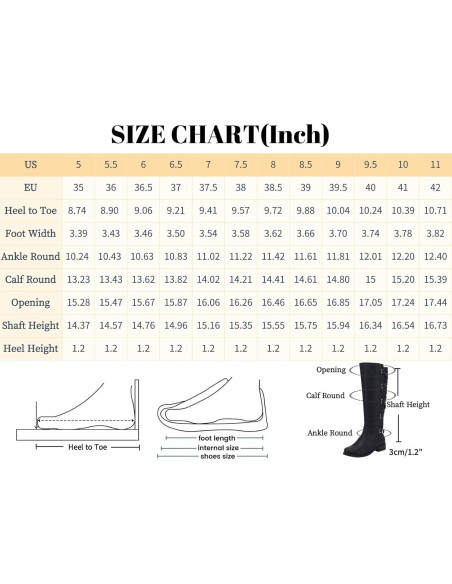 Botas Altas de Moto Strappy Syktkmx para Mujeres - Marrón Oscuro