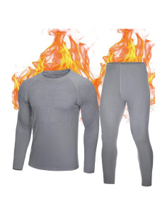 Ropa Interior Térmica Roadbox para Hombres Gris X-Large