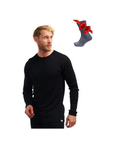 Capa Base de Lana Merino Merino.tech para Hombres - Manga Larga 250g/m