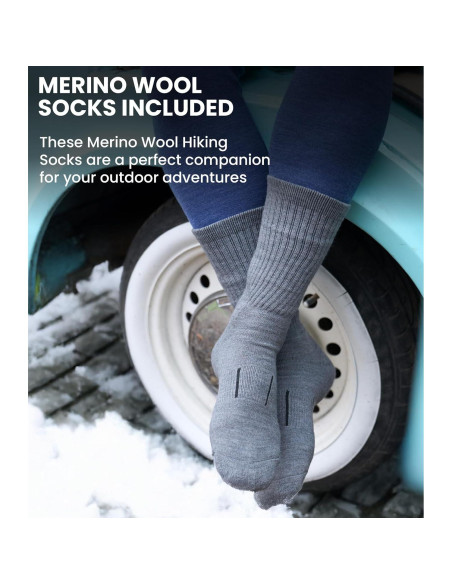 Capa Base de Lana Merino Merino.tech para Hombres - Manga Larga 250g/m