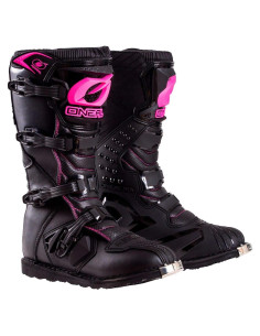 Botas de Montar O'Neal 0325-708 Negro/Rosa Talla 8