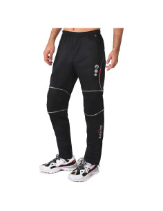 Pantalones de Ciclismo 4ucycling 3X Grande Térmicos Negro/Rojo