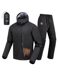 Traje de Lluvia RIDEIRON para Motocicleta 15000mm Impermeable