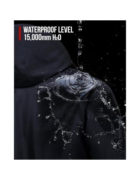 Traje de Lluvia RIDEIRON para Motocicleta 15000mm Impermeable