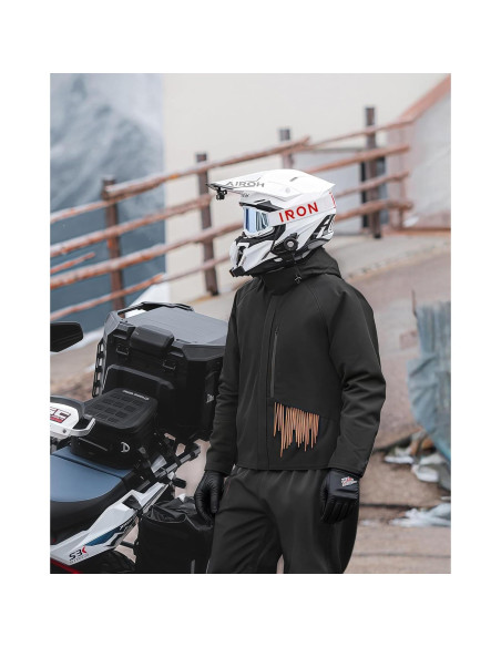 Traje de Lluvia RIDEIRON para Motocicleta 15000mm Impermeable