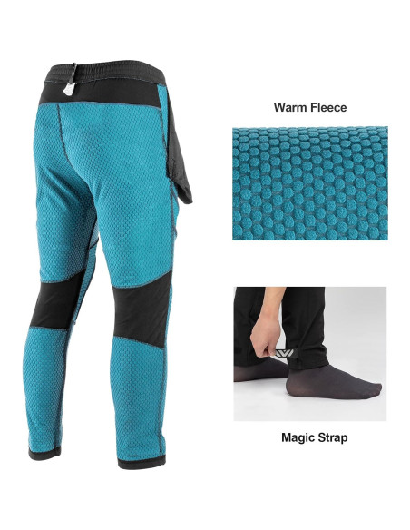 Pantalones de Ciclismo de Invierno ROCKBROS Térmicos y a Prueba de Viento