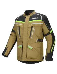 Chaqueta de Motocicleta ILM JRL3 Impermeable Térmica L