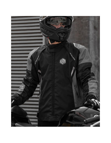 Chaqueta de Motocicleta ILM JF1 Impermeable con Armadura CE M