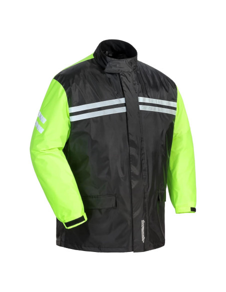 Traje de Lluvia de Dos Piezas Tourmaster Shield Negro Grande