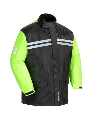 Traje de Lluvia de Dos Piezas Tourmaster Shield Negro Grande