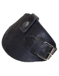 Protector de Botas de Motocicleta Hide & Drink - Cuero Negro