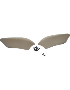 Deflector de Viento Batwing Memphis Shades Negro 38x30cm 2