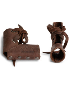 Calcetín de Palanca de Cambio Hide & Ride Cuero Marrón 2