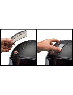 Cubierta de lluvia para casco Bell Eliminator - Claro 2