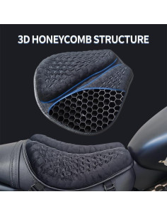 Cojín de Asiento de Gel Feiteplus con Estructura 3D Antideslizante 2