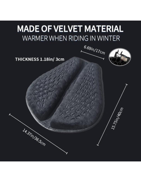 Cojín de Asiento de Gel Feiteplus con Estructura 3D Antideslizante