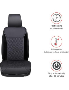 Cojín Universal LUSRAIT para Asiento con Soporte Espalda 2