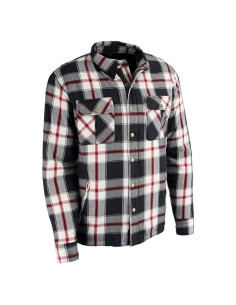 Camisa de Flanela con Armadura Milwaukee Leather MPM1635 - Forrada en Kevlar