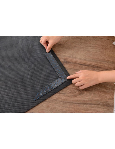 12 Almohadillas Antideslizantes Hot Stocks para Alfombras 2mm