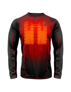 Camisa Térmica Gerbing 7V para Hombre - Negro XX-Large