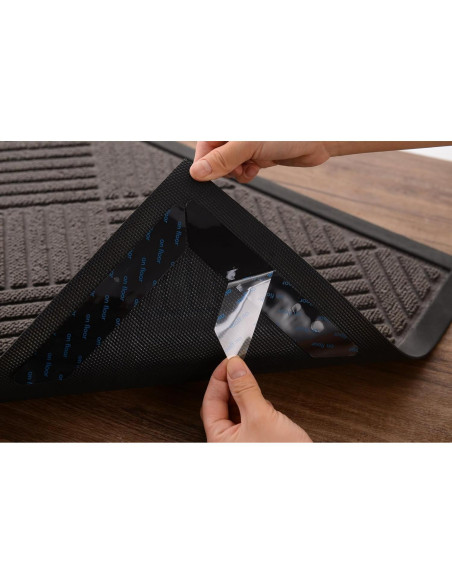 12 Almohadillas Antideslizantes Hot Stocks para Alfombras 2mm