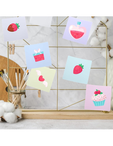 24 Notas Adhesivas Reutilizables Tenceur 7.6x7.6cm con 2 Marcadores