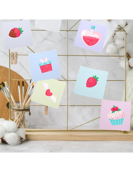 24 Notas Adhesivas Reutilizables Tenceur 7.6x7.6cm con 2 Marcadores