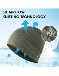 Gorras Cooling WTACTFUL 2-Pack Transpirables para Verano 2