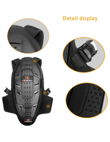 Protector de Espalda RIDBIKER Ajustable Unisex para Motocicleta
