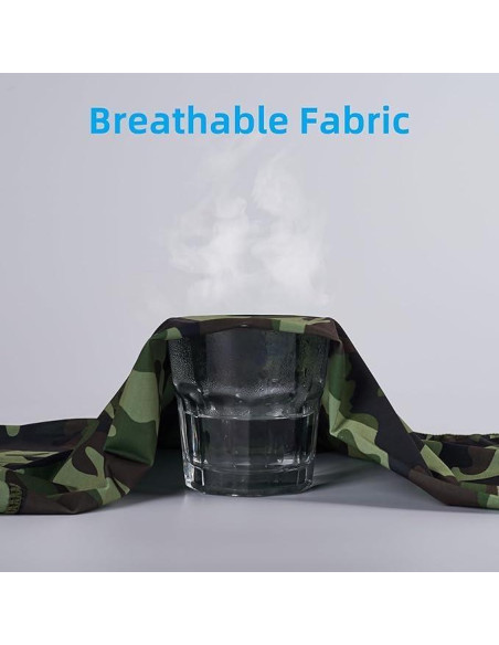 Gaiter Refrigerante Fousam para Cuello y Cara - Camo Woodland