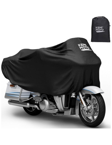 Cubierta de Motocicleta KEMIMOTO KMF0313-00801BK Impermeable