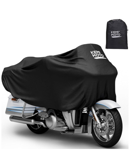Cubierta de Motocicleta KEMIMOTO KMF0313-00801BK Impermeable