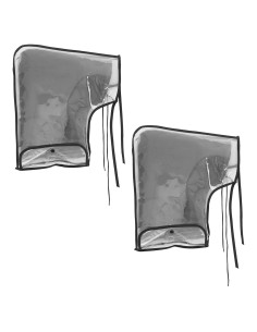 Funda de Manillar SUPVOX para Bicicleta y Motocicleta - Impermeable y Calentadora