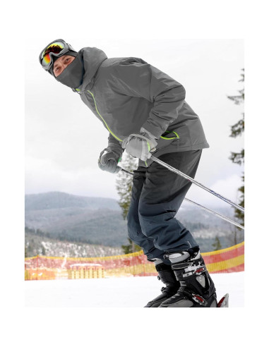 4 Calentadores de Cuello Forro Polar Invierno Unisex Ajustables